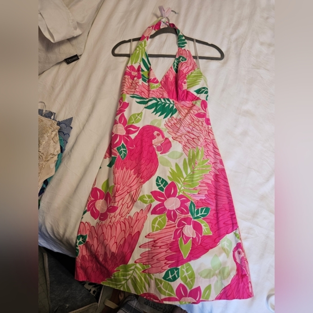 Lilly pulitzer halter dress